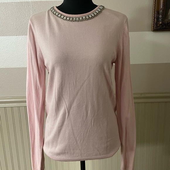 Elle Pink Top with Pearl Embellishments - Picture 5 of 10